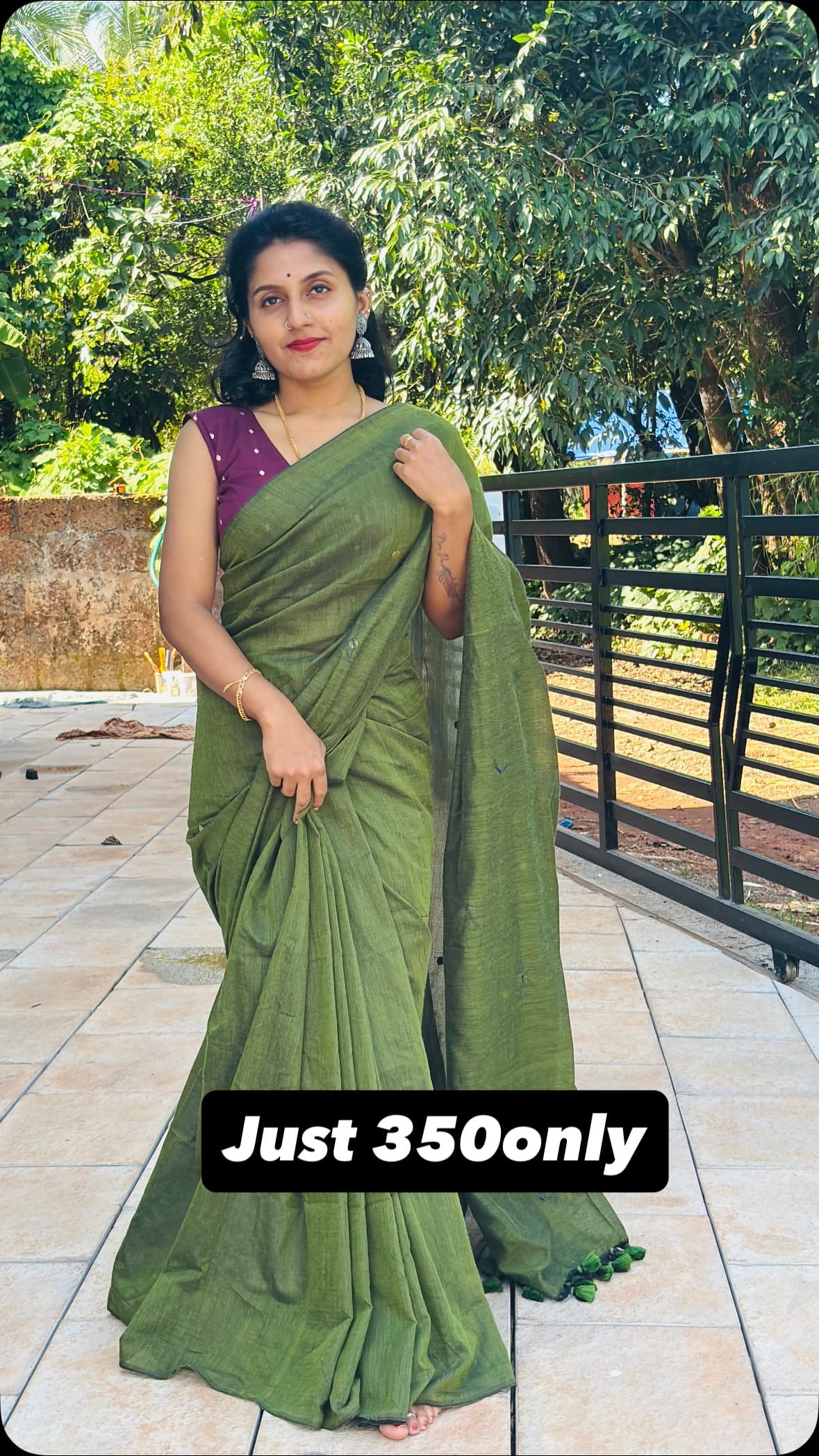 cotton sari only 350 follow & comment for “Link”❤️
.
.
.
.
.
.
.
.
.
#instagramreels #saree #flipkart #flipkartfinds #flipkarthaul #reels #instagood #instadaily #meesho #meeshoapp #meeshofinds #meeshoapp #fypage #fyp #explore #affordable #onlineshopping #onlineproductreview #reelitfeelit #reelkarofeelkaro ##trendingreels #trending #viral #insta #follow #reach #viral #goviral #viralreels