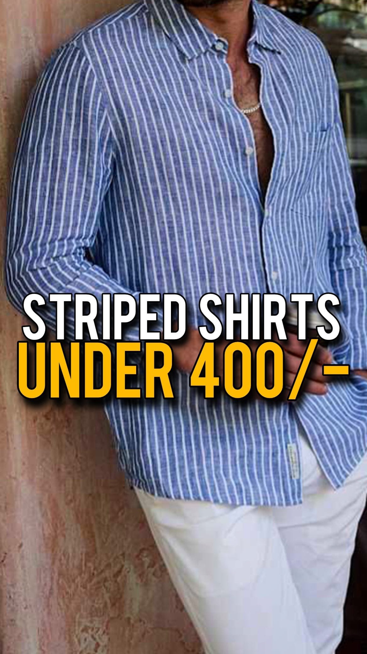 Comment “link” to get link 🔗 
.
.
.
I found these High Quality Striped Shirts in under budget. The fit of all the shirts is amazing & you can easily style them.
“FOLLOW & COMMENT FOR LINKS 🔗 “
.
.
.
( striped shirts,striped,summer shirts,ootd,summer,aesthetic shirts,summer outfits,model,aesthetic,under budget,affordable fashion,fashion,fashion blogger,outfits,reels,fashionable,style,fyp)
.
.
.
#striped #shirts #summer #ootd #model #fashion #underbudget #aesthetic #fashionblogger #reels #outfitinspo #casual #outfit #affordable #style #fashionista #summeroutfits #sales #styleinspo #shirtsformen