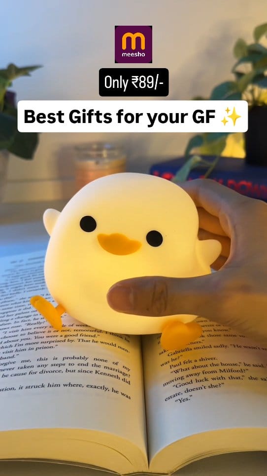 📌 Comment “Link” for Product Link
🖇 Follow for More Meesho Finds 👇
@itsmayufam
🦆 Cute Duck Night Lamp
✨ Aesthetic • Cozy • Affordable
✨ Perfect for:
➡️ Bedroom & Study Table
➡️ Night Light & Cozy Vibes
➡️ Kids Room & Gifting Option 🎁
💡 Soft Glow, Premium Look
🎯 Must-have for aesthetic lovers
.
.
.
.
.
.
[ meesho finds, meesho haul, duck lamp, cute night lamp, night light, cozy vibes, room makeover, kids lamp, gifting ideas, aesthetic lamp, home decor finds, meesho shopping, lamp decor, study table decor, amazing meesho finds ]
#meesho #meeshofinds #meeshohaul #ducklamp #nightlamp #lampdecor #homedecor #cozyhome #aestheticdecor #viral #viralreels #reelsinstagram #homedecorideas #cutedecor #explore #explorepage #kidsroomdecor #meeshoshopping #bedroomdecor