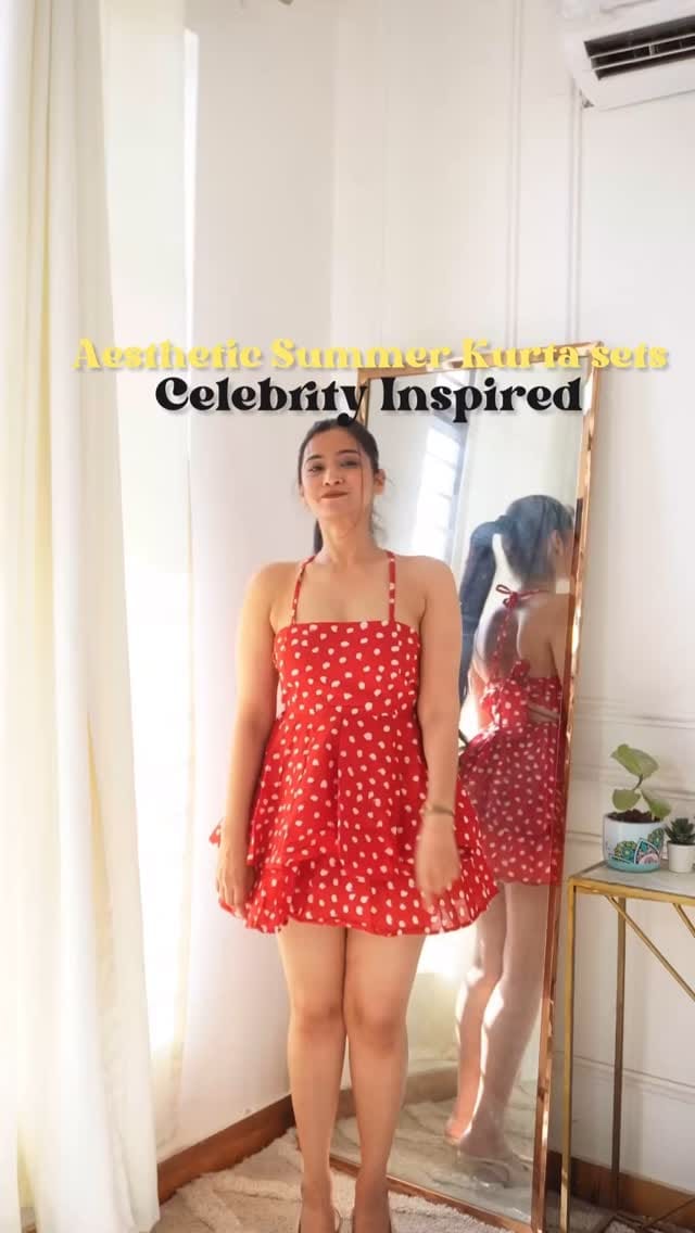Comment “wow” / DM me this reel to receive all the links in your messages 
Fabric of kurta sets - cotton 
Size - wearing small in all 
Tags 
🏷️ 
Myntra finds , cotton Kurtis , block print suits , Jaipuri suits 
@myntra @taavi_ 
#cottonkurtis #blockprintsuits #celebrityinspired #ethnicwears 
#wishlinked #sanganeriprint #ajrakh #kurtasetswomen #casualwearfashion #myntrafinds #reelsindia #shararasuits #jaipurisuits