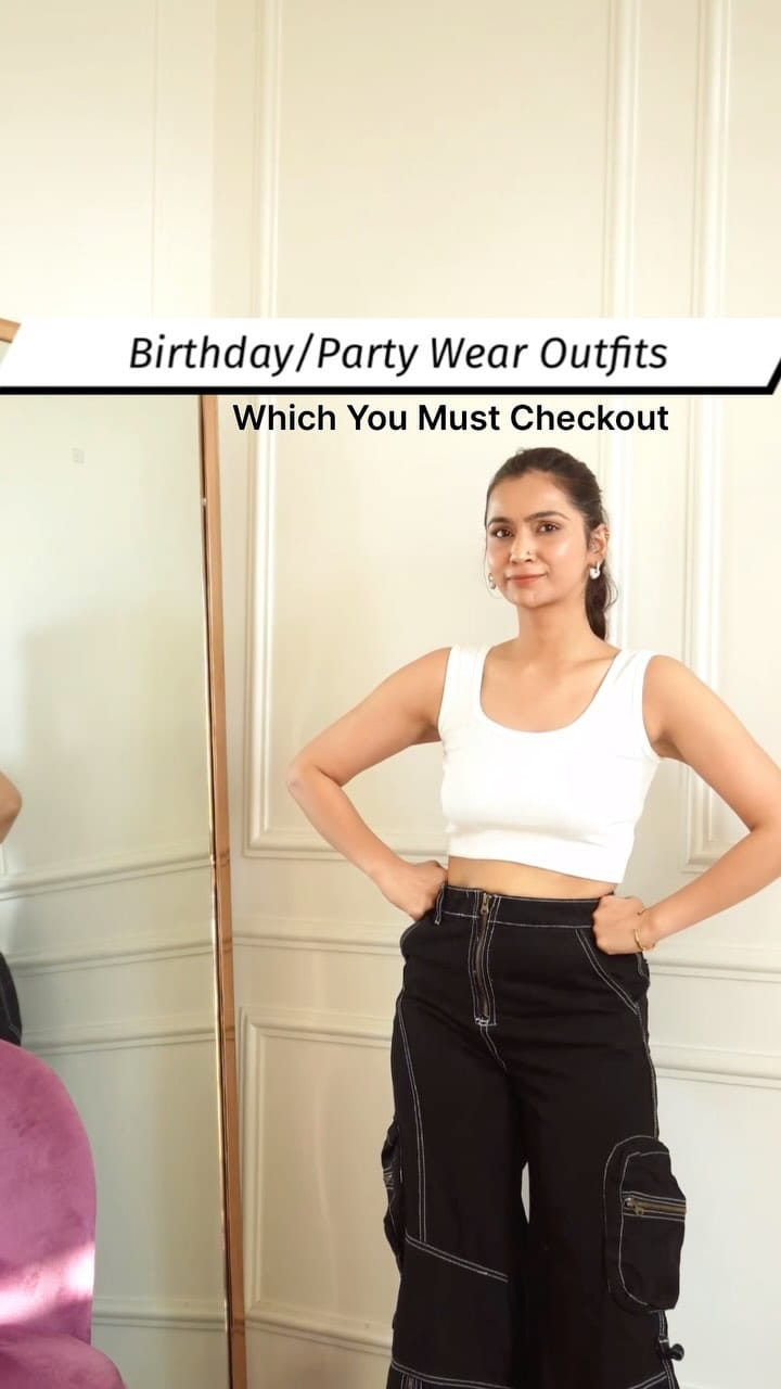 Comment For Links ||Dm me this reel to Receive all the links automatically in your messages 
@myntra 
Wearing size small in all 
Birthday fits , Birthday outfits , party wear outfits, dresses, jumpsuits 
#birthdaydress #birthdayoutfit #partyweardress #partywearoutfit #myntrafashion #myntra #myntrafinds #sequindress #pinkdress #jumpsuit #wishlinked