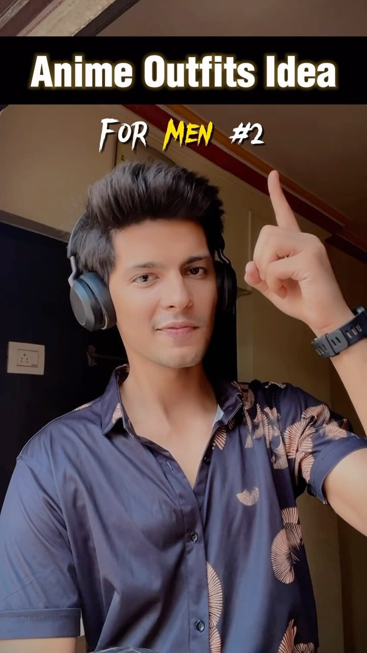 Anime Outfits Idea for Men