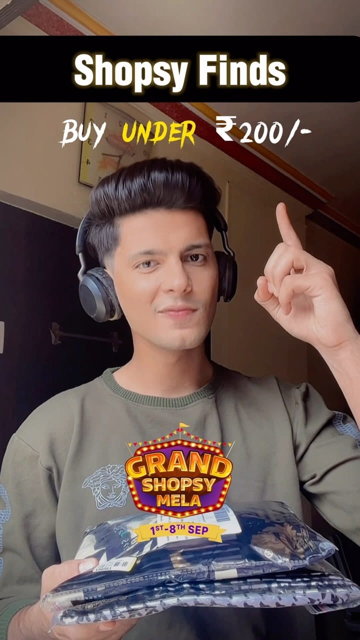 Shopsy Finds Buy Under ₹200/- ⭐️
Follow for more🫶🏻
Save for later 👀
______
#ShopsyFinds #GrandShopsyMela
#ShopsyBudgetFinds #TrendingOnShopsy #ShopsyUnboxing #shopsytrends