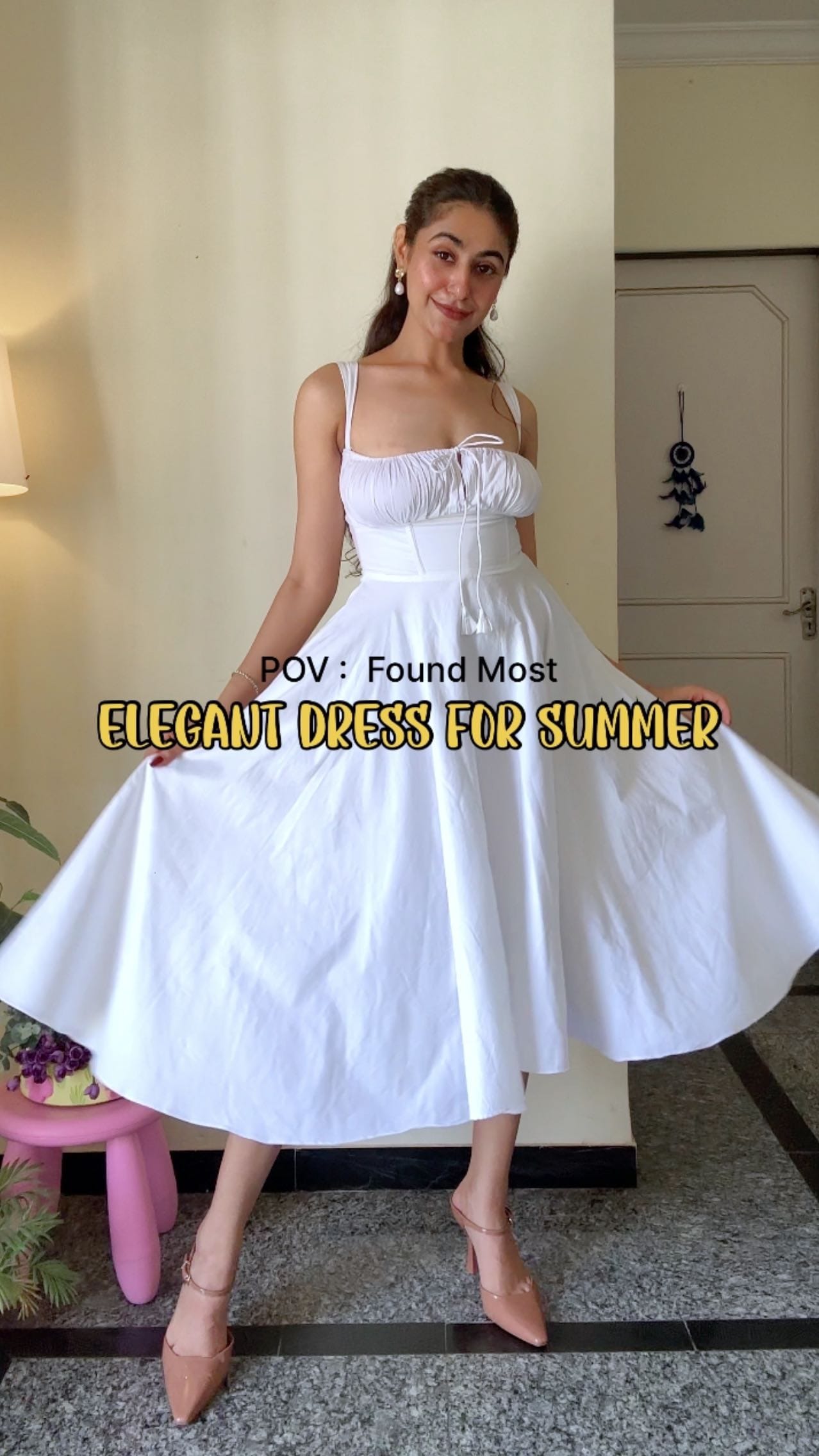 Found Most Elegant dress for summer🦢