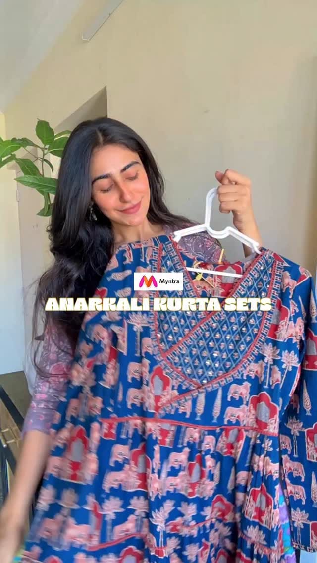 Myntra Anarkali Suits🤍