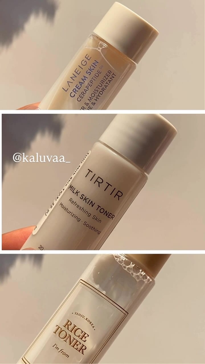 These are much much better than Tonymoly toners IMO.
Follow @kaluvaa_ for more ❤️
#koreanskincare #milkytoners #toner #koreanskin #skincareproducts #koreanskincareproducts #telugu #andhrapradesh #vizag