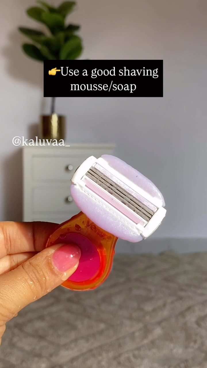 Shave with the grain to get a more comfortable shave!!!
Follow @kaluvaa_ for more ❤️
#shaving #shavingtips #bodyhair #bodyhairremoval #skincare #bodyshaving #shavingroutine #telugu #telugureels❤️ #vizagblogger #andhrapradesh #vizag