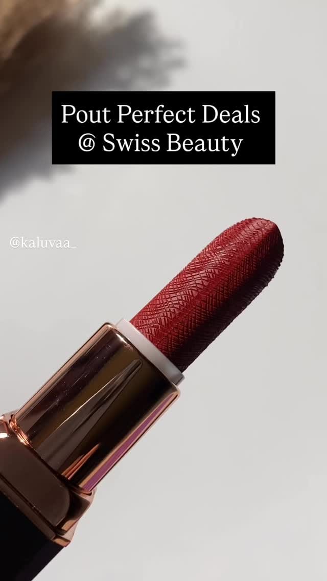 Shop @amazondotin this 30th & 31st August 😍
Ad
Follow @kaluvaa_ for more ❤️
#lipsticks #lipswatch #lipswatches #swissbeauty #swissbeautylipsticks #telugu #andhrapradesh