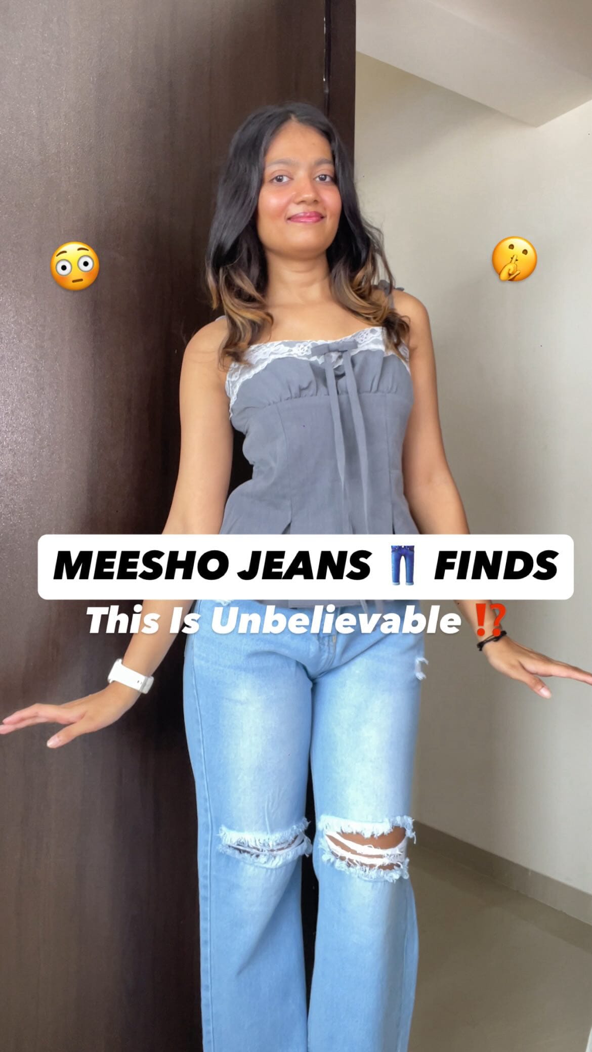 The fit is sooo perfect!!🤧👆🏻
Comment “Jeans” to get the product’s links instantly in your dms🫶🏻🔗
.
.
.
Jeans, college wear, casual wear, Track, pant, regular wear, compy track pants, trending trousers,
#trendingreels #meeshoapp #meeshoshirt #meeshofinds #shirts #affordablefashion #trendingreels #meeshofinds #meeshohaul #meeshofashion #grwm #trackpants #pants #affordablefashion #outfit #fashionblogger #fits #tips
