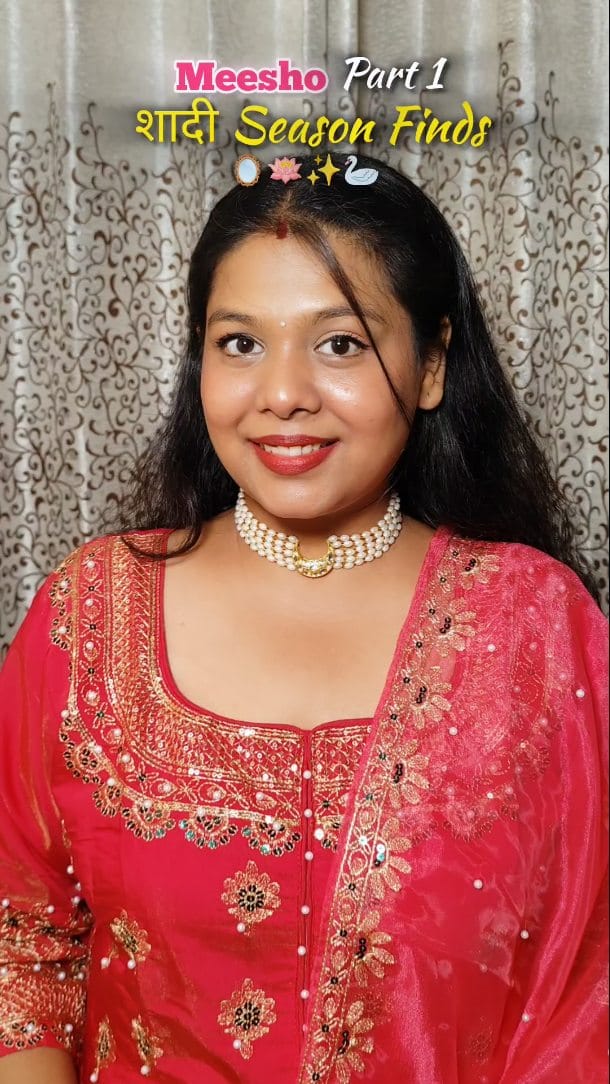 Comment "DM" Or share reel with me for links 🔗💕
Got these beautiful sets from @meeshoapp 🥺✨💖
Wedding jewelry, wedding finds, jewelry for bridesmaids, newly wed jewelry, affordable jewelry finds, meesho jewelry finds, meesho latest collection, wedding wear, wedding season, shadi vali jewelry, half moon jewelry, statement jewelry, jewelry lover, Indian jewelry, latest meesho jewelry
#cutiekinnu #wishlinked #ethincwear #meeshofinds