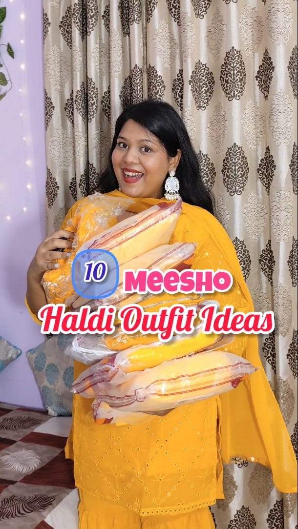 Comment "DM" or share reel with me for links🔗💕
Can't believe these outfits are from meesho 💛 I loved them all✨
Meesho haldi outfit ideas, haldi outfit idea, wedding guest outfits, under budget, affordable wedding wear, wedding wear outfit, Indian outfit, indo western for haldi, haldi outfis for women, haldi outfit for bride, haldi outfit for bridesmaid, haldi outfit for brother wedding, affordable haldi outfit
#cutiekinnu #wishlinked #meeshofashion #ethincwear #festivewear #weddingfinds #haldioutfit💛