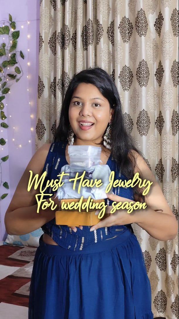 Comment "DM" Or share reel with me for links🔗💕
#weddingfinds #jewelry #meeshohaul❤️ #cutiekinnu #wishlinked #ethincwear #meeshofinds #meeshohaul #jewellery jewelry haul, affordable jewelry haul, must have jewelry, non bridal jewelry haul, bridesmaids jewelry, wedding guest jewelry, bride to be jewelry
