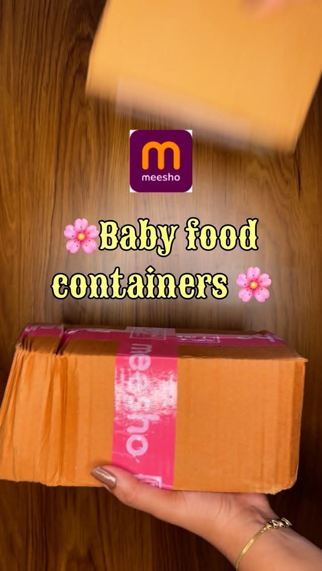 Baby food containers 🌸// comment for link 🔗 
.
.
.
.
.
.
#meesho #meeshofinds #foodcontainer #babyfoodcontainer #babyfashion #babyfinds #meeshobabyproduct #meeshobabyfinds #babyproduct #cutefinds #meeshoshopping #meeshofashion #affordablefinds #explorepage #fyp #aesthetic #cute #usefulfinds #meeshoapp #meeshotrendz #meeshohaul❤️ #meeshofinds2025❤️ #meeshoviralproducts #meeshohaul #meeshoproducts 
@meeshoapp