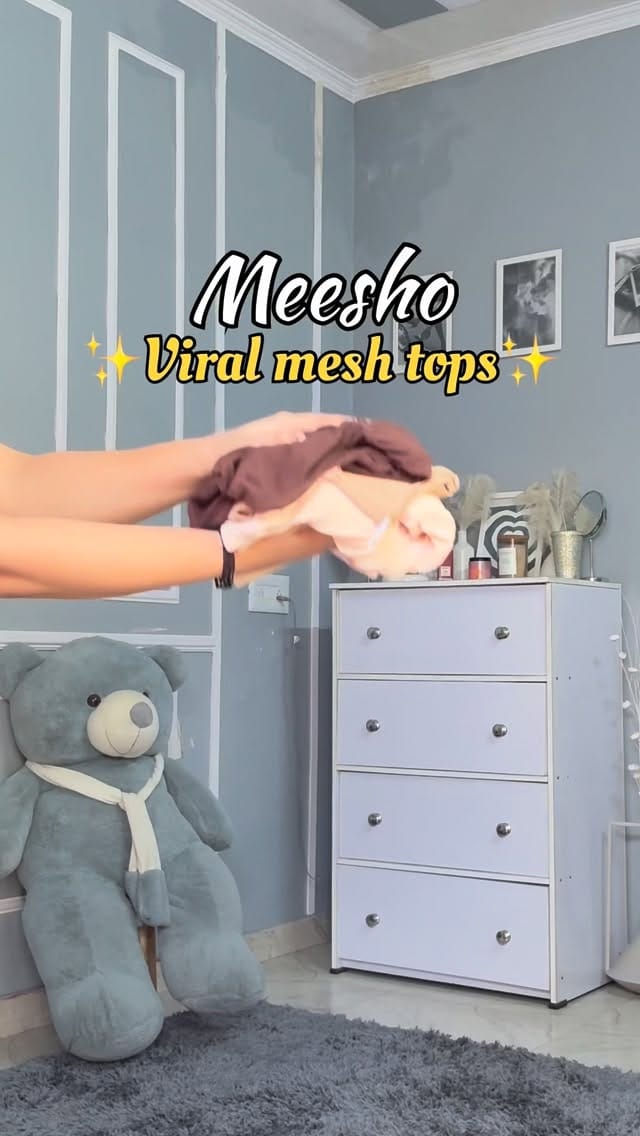 COMMENT”DM”to get it in your DMs✨
Share with your friends❤️✨
Follow for more🫂
.
.
.
.
.
@meeshoapp 
@ko.mal007 
.
.
.
.
#meesho #meeshofinds #meeshohaul #meeshoapp #meeshofashion #pinterestinspired #pinterestaesthetic #pinterestgirl #pinterestoutfit #amazing #new #réel #reelsviral #musthave #prettytops #affordablefashion #affordablefinds #outfitideas #outfitoftheday #reeloftheday #explorepage #newreel #meeshoaffordablehaul#meshtops #meeshodress #meeshocreator #affordablefashion 
Tags : fashion reels, trousers, red mesh top, brown mesh top, budget friendly,unbelievable mesh tops, Pinterest inspired