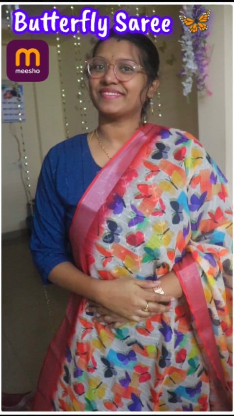 Butterfly Saree