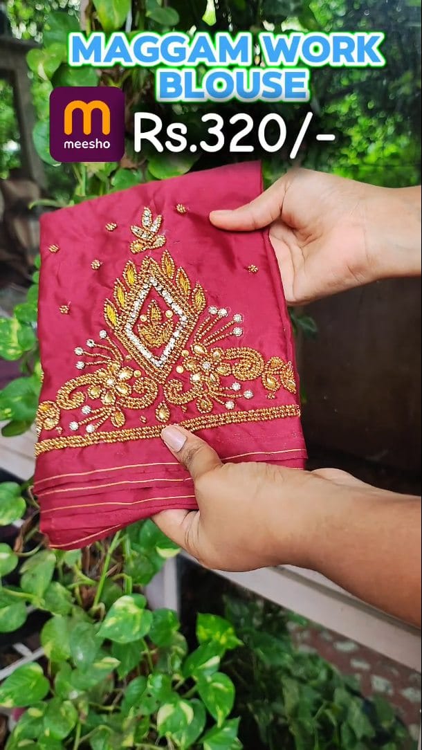 Meesho maggam work blouse 320