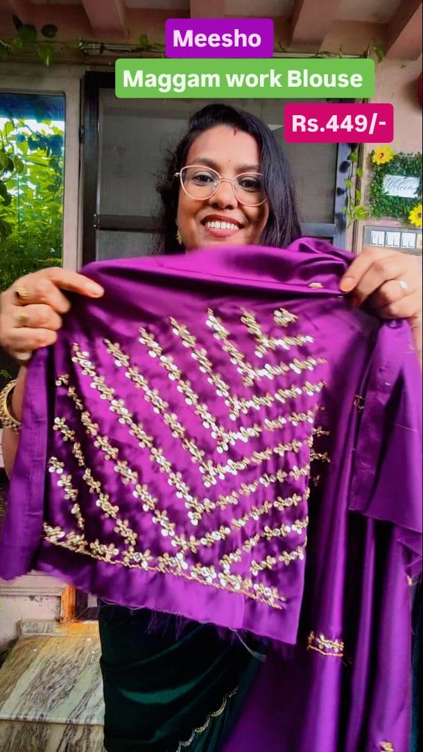 Maggam work Blouse