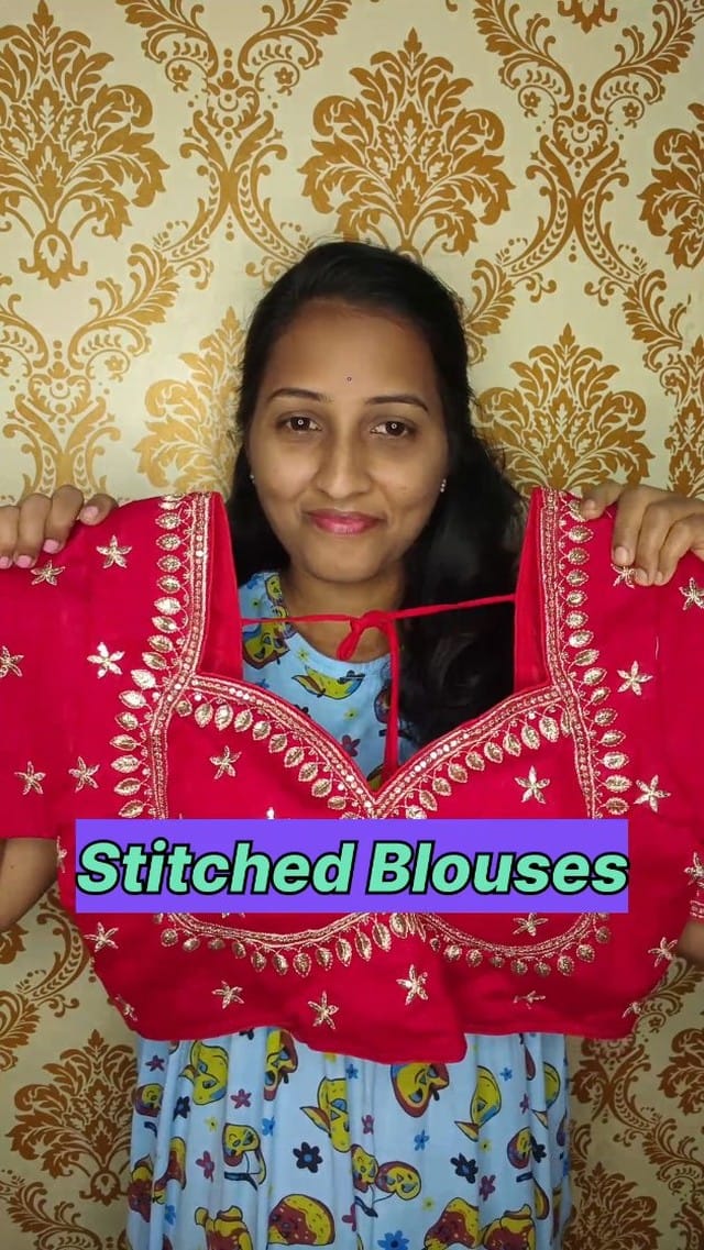 Stitched blouses