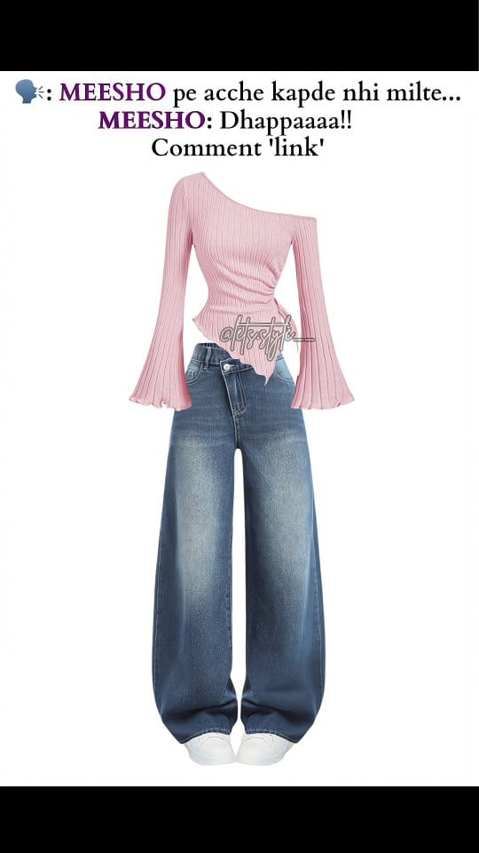 Comment"link"to get the link straight into your DM🌷🔗
Follow @lets.style__ for more 🫶🏻
.
.
.
.
[Affordable college outfit, college fits, outfit, stylish outfit,meesho finds outfits, myntra finds, myntra affordable outfits, outfit inspo, viral, explore page, outfit under budget, affordable fits, outfit under 1k]
.
.
.
.
The cover photo is for clickbait & some outfits might not be from meesho it's for gaining more views
.
.
.
Tags 🏷️ 
#modern #outfit #outfitinspo #outfitstyle #stylefashion #style #pinterestinspired #pintresty #fits #viralreels #viral #reels #instagram #ootd #ootdfashion #trending #trendingreels #accessories #affordablefashion #meeshofinds #meesho #affordablefashion
#affordableoutfits #explorepage #explore #ootd #pinterestinspired #cuteoutfits #fyp #foryou