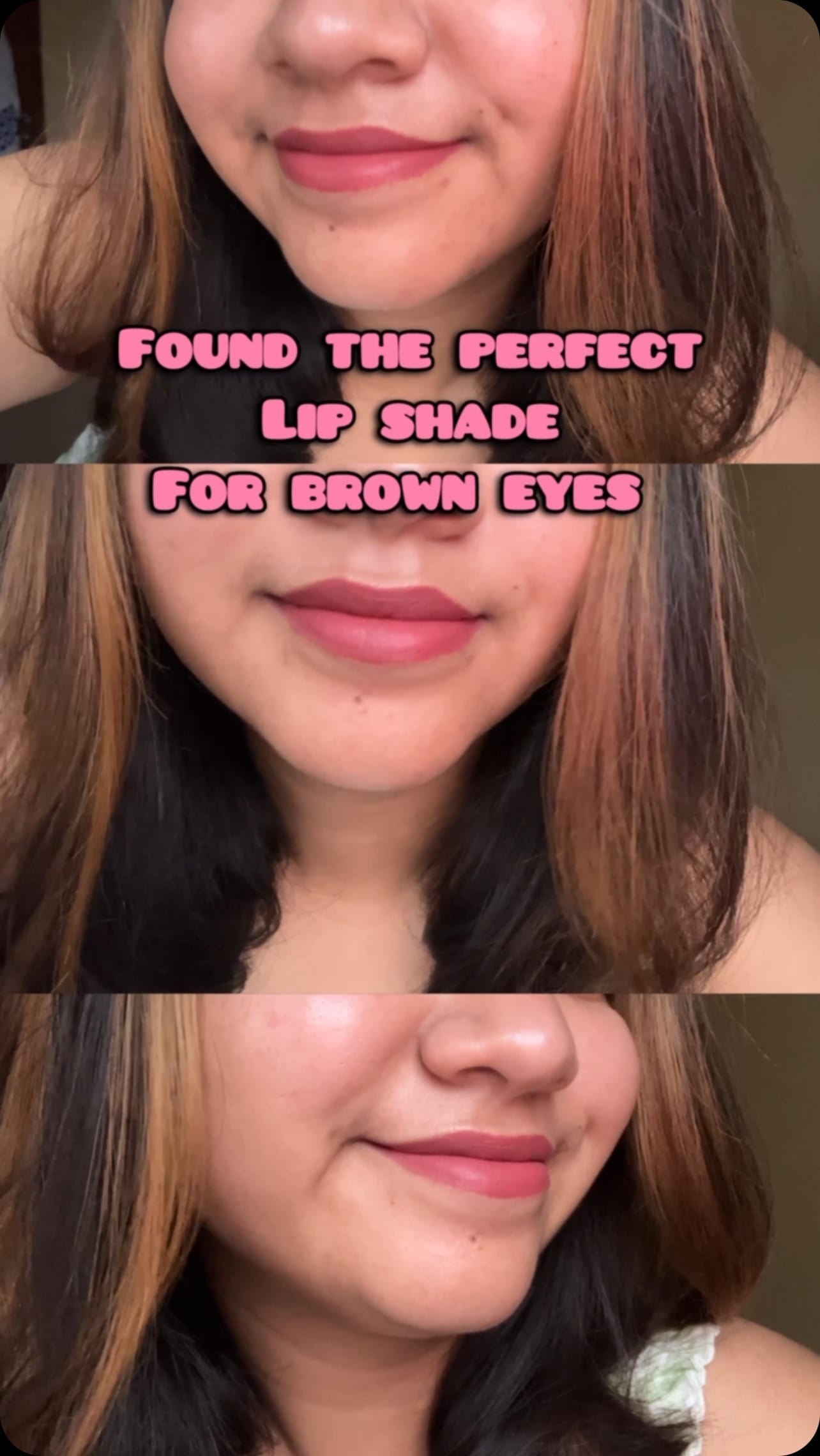 Perfect lip shade