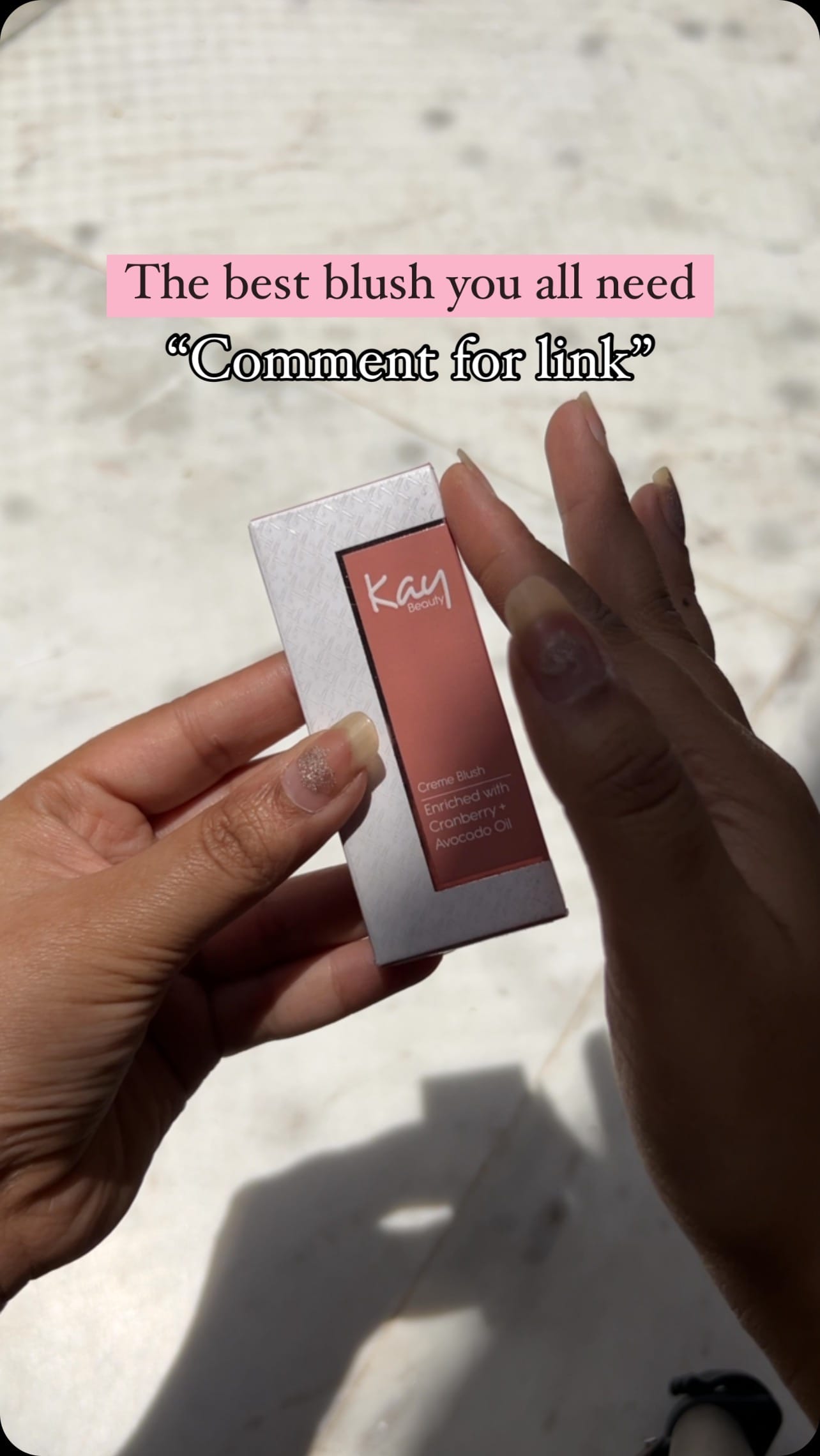 “Comment for link”🩷🌸
.
.
.
.
.
#reelkarofeelkaro #kaybeauty #kaybykatrina #makeuptutorial #blush #blushpink #reeljobsweepstakes #india #affordable #trend #trendingreels #trendingnow #trendingsongs #trendsetter