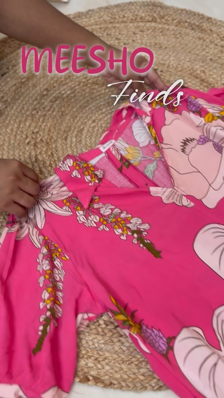 Floral tunic