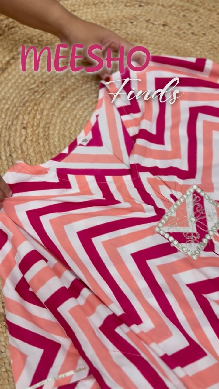 Pink kaftan