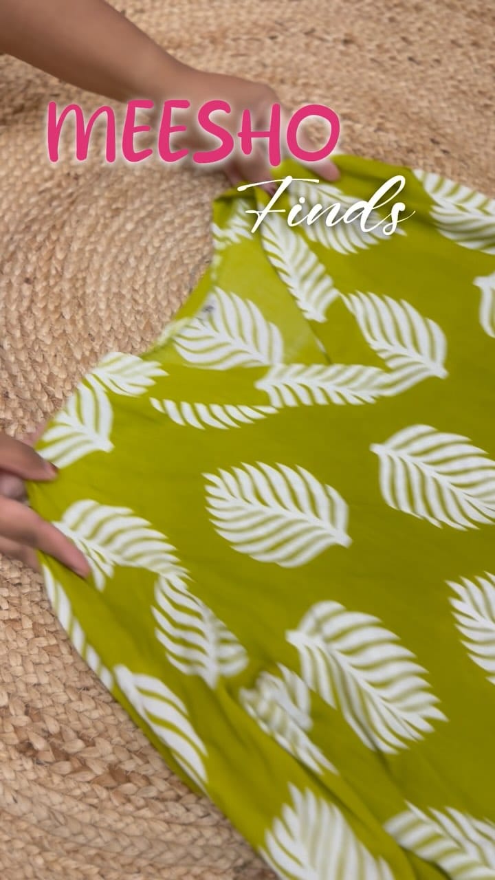Hey, check out this product on Meesho!

Get upto 25% OFF on your first order. Also grab extra 25% on new products every 3 hours!

Green kurti set