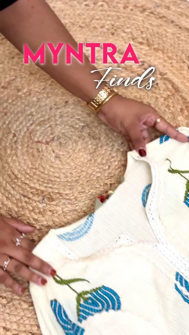 Myntra kurti set