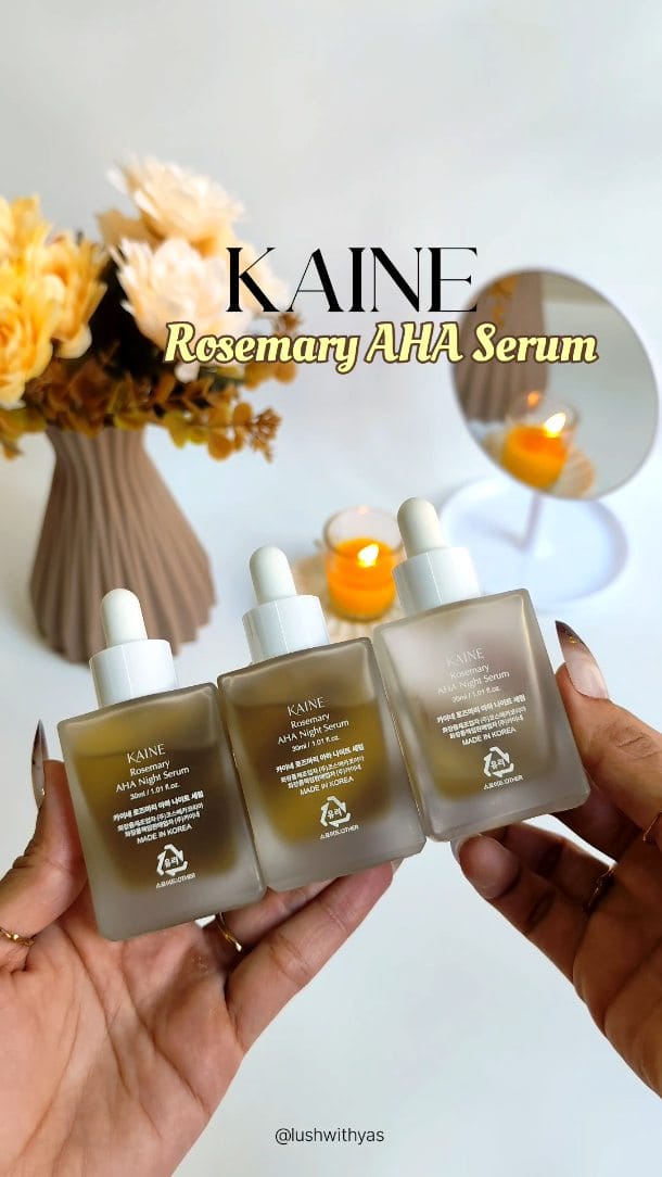 Some products just earn their permanent spot on my skincare shelf 💚
@kaine__official Rosemary AHA Serum is my go-to for smooth, even, glowy skin — gentle enough for daily use, but effective enough to actually show results 🌿✨
Currently On my Way to third bottle… and not planning to stop anytime soon 😌
Get yours from @carenclass 🛍️
[ Kaine, Kaine AHA serum, rosemary serum, Carenclass, glowy skin, smooth skin, even skin tone, skincare routine, gentle exfoliation, daily use serum, k-beauty, korean skincare, vegan skincare, minimal skincare, hydrating serum, brightening serum, skincare india, healthy skin, glowing face, skincare shelf, skincare favorite, skincare review, non sponsored, beauty essentials, skincare lover, aesthetic, aesthetic reels, ugc creator, non sponsored, trending, explore, fyp, foryoupage ]
#Kaine #KaineRosemaryAHASerum #CarenClass #KBeautyIndia #GlowySkin #SmoothSkinRoutine #GentleExfoliation #SkincareIndia #VeganSkincare #MinimalSkincare #nonsponsered #ａｅｓｔｈｅｔｉｃ #ugcindia #foryoupage #trending #explorepage