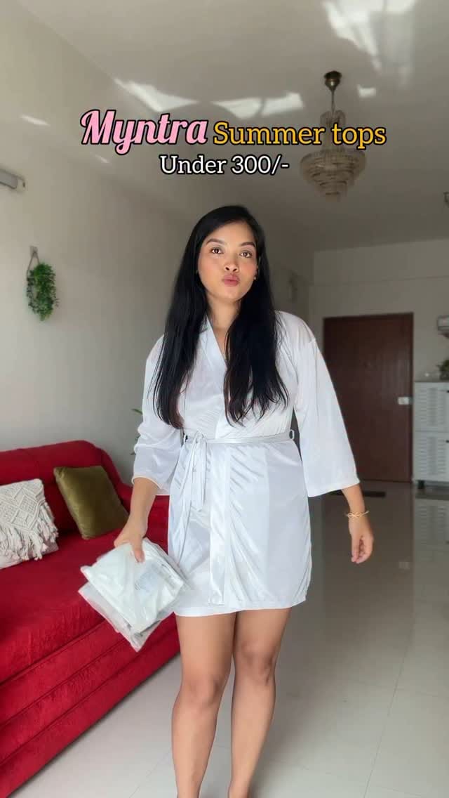 Comment “Link” for outfit link 🔗 
.
.
.
.
.
.
.
.
[ summer tops, Pinterest inspired, fit check, summer fashion, outfit inspiration, summer outfit ideas, office wear, summer outfit, ootd, top haul, Myntra tops, vacation outfit, aesthetic outfit ]
#summeroutfitideas #outfit #vacationoutfit #casualfit #explorepage #summertop #pinterest #fashion #outfitinspiration #aesthetic #myntra #fyp #under300 #womenwears #tshirt #summeroutfits #fitcheck