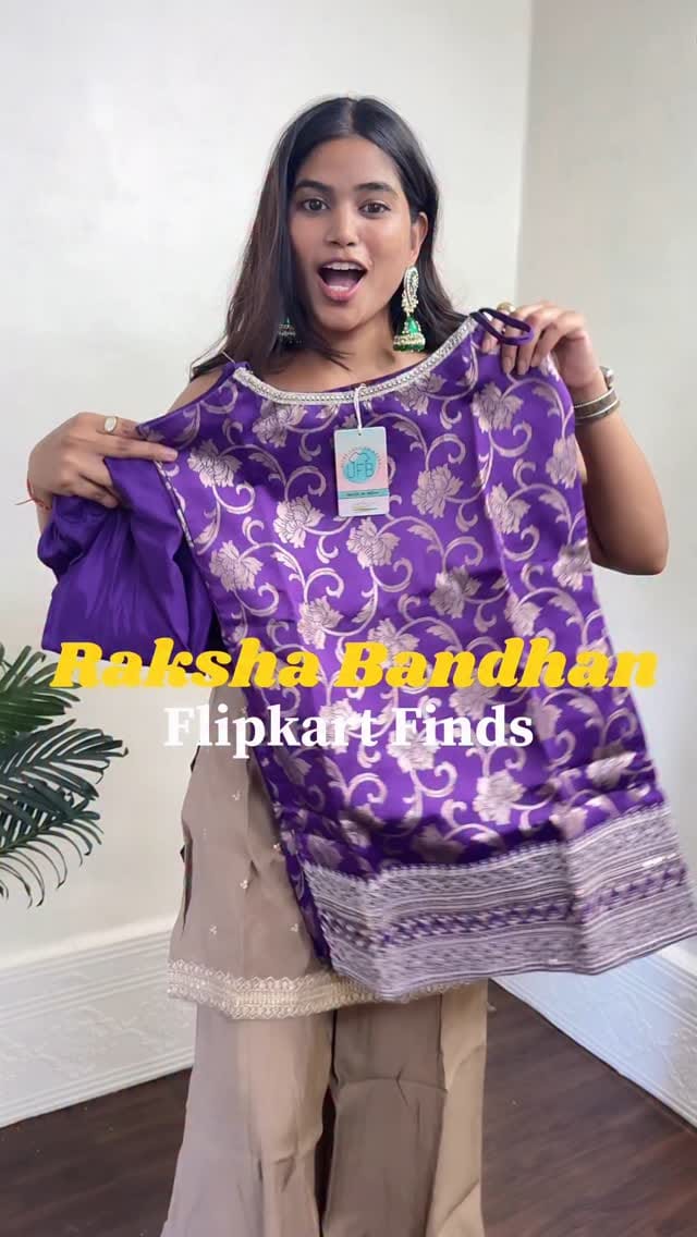Raksha Bandhan outfit idea 💗✨
🌸 follow me & Like this reel
🌸 Comment ‘LINK’
🌸 I’ll DM you the direct shopping link 💌
P.S. It’s super affordable too 🤫
#RakhiReadyWithMe #RakshaBandhanLook #RakhiOutfitIdeas #ShararaSet #FestiveKurtaSet 
#FlipkartFashionFinds #EthnicWearOnBudget #RakhiShopping 
#IndoWesternLook #AffordableFestiveFashion #RakshaBandhanOOTD 
#KurtaSetWithDupatta #RakshaBandhan2025 #DesiLookForLess