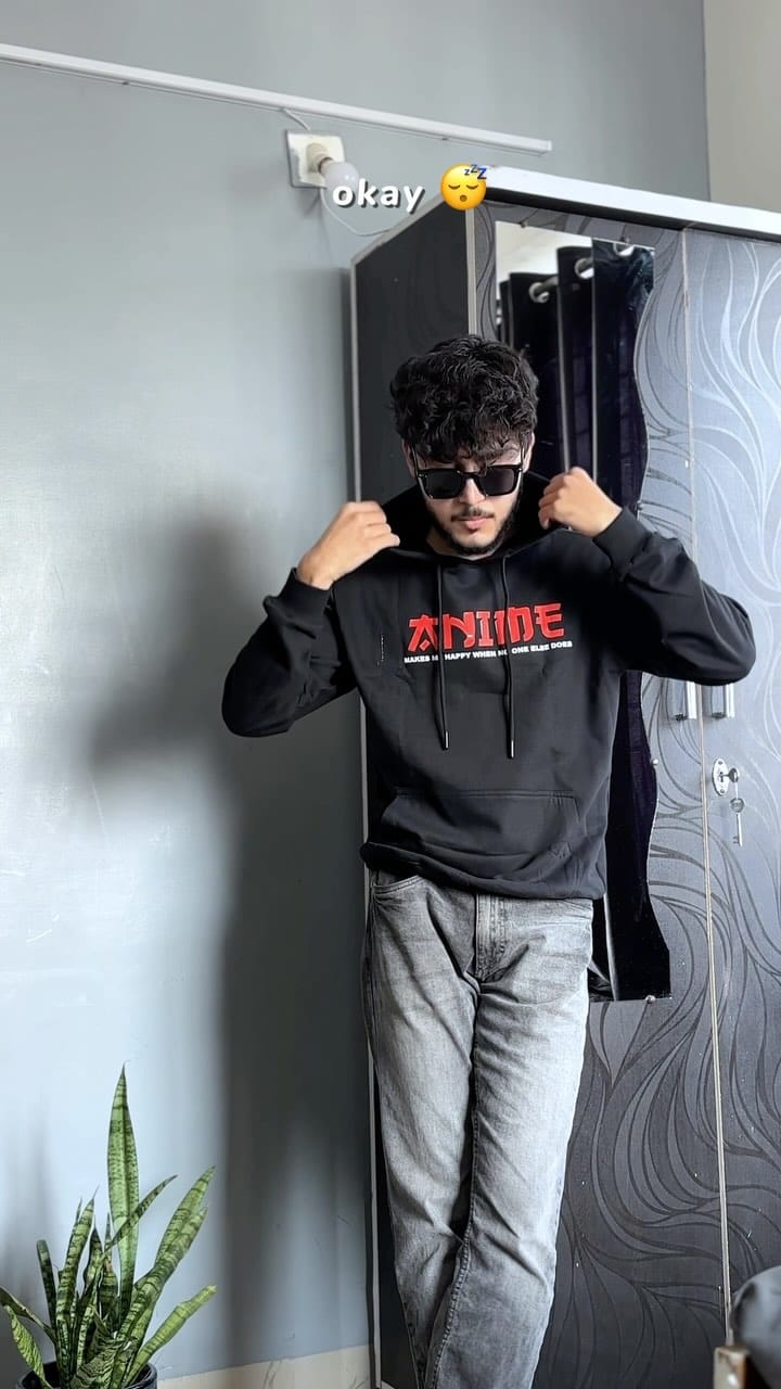 Black hoodies with cool back prints 🔥
Comment down “hoodie” to receive the links of these hoodies directly in your Dm  or share this reel in my Dm📩
[Suggestion: order a size larger than you normally wear ]
#mananify #winteroutfit #hoodies #mensfashion #outfitformen