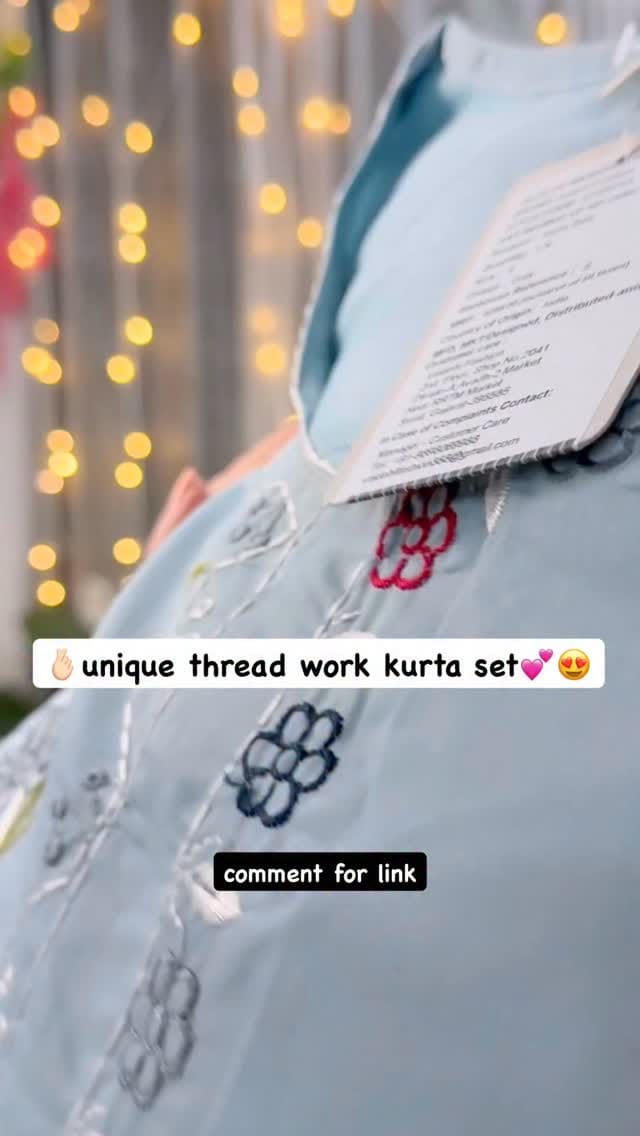 beautiful thread work kurta set🫰🏻😍
follow and Comment for link🫰🏻😍 #foryou #wishlinked #trendingreels #viralvideos #trendingsongs #viralvideos #trendingsongs #trending  #look #saree #fashionista  #lifestyle #fashion #instagood  #instatrending #instatrend #sareelove #saree #silk #review #flipkart #myntra