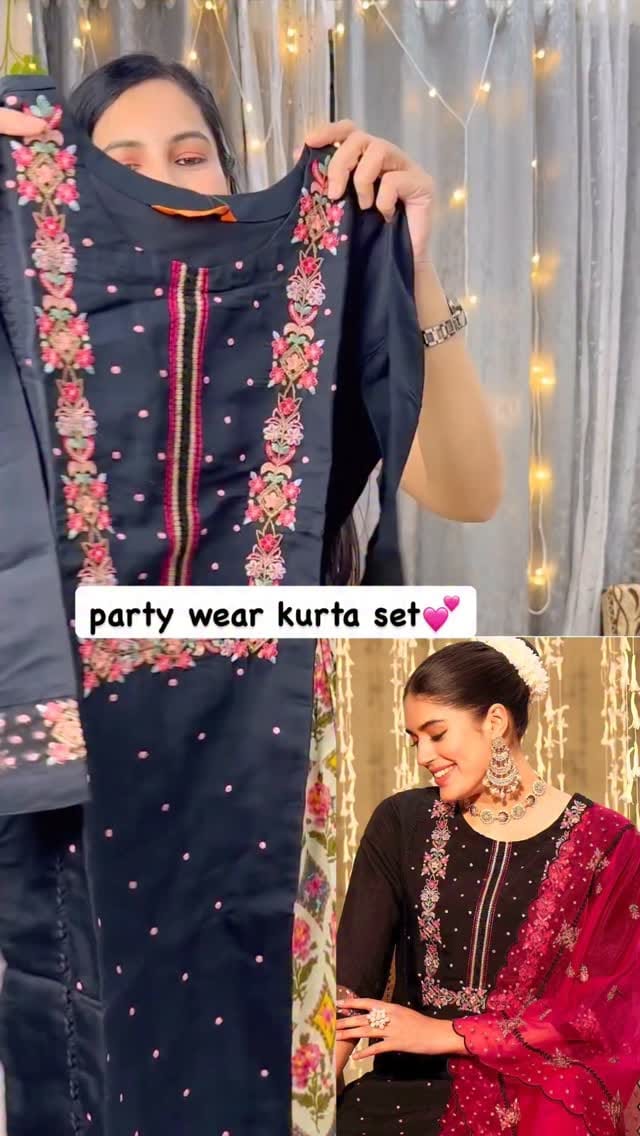 premium quality kurta set 💕🫰🏻
follow and Comment for link🫰🏻😍 #kurtaset #foryou #wishlinked #trendingreels #viralvideos #trendingsongs #viralvideos #trendingsongs #trending  #look #saree #fashionista  #lifestyle #fashion #instagood  #instatrending #instatrend #sareelove #saree #silk #review #flipkart #myntra