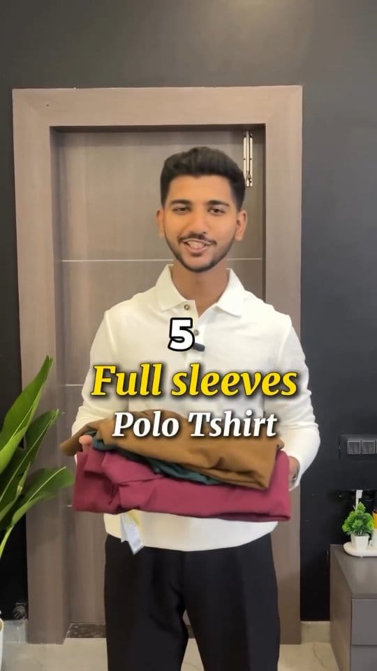 Full sleeve Polo t shirts