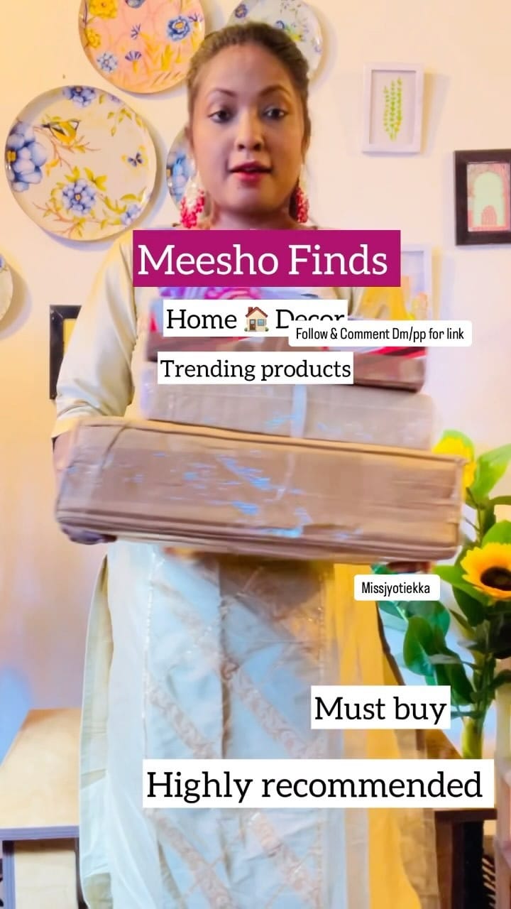 Follow & Comment Dm/ pp for link 🔗 @meeshoapp #meeshocreator
#homedecor
#homedecoration #decoritems #meeshohomedecor
#meeshofinds
#meeshofashion
#meeshohaul
#meesho #meeshoapp
#meeshoshopping #whatiorderedvswhatigotreels