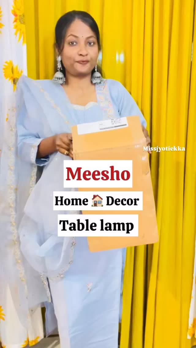Comment Dm/pp for link 🔗 @meeshoapp #meeshofinds #meesho #lamp #homedecor #asethetic
