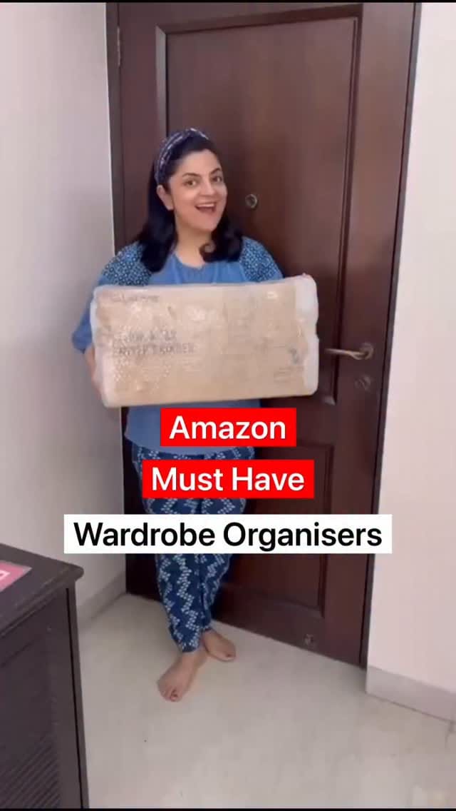 Follow & comment Need
@amazondotin 
#amazonhomefinds #wardrobeorganizer #organiseringstips #cupboardorganisation #videocredittotheowner