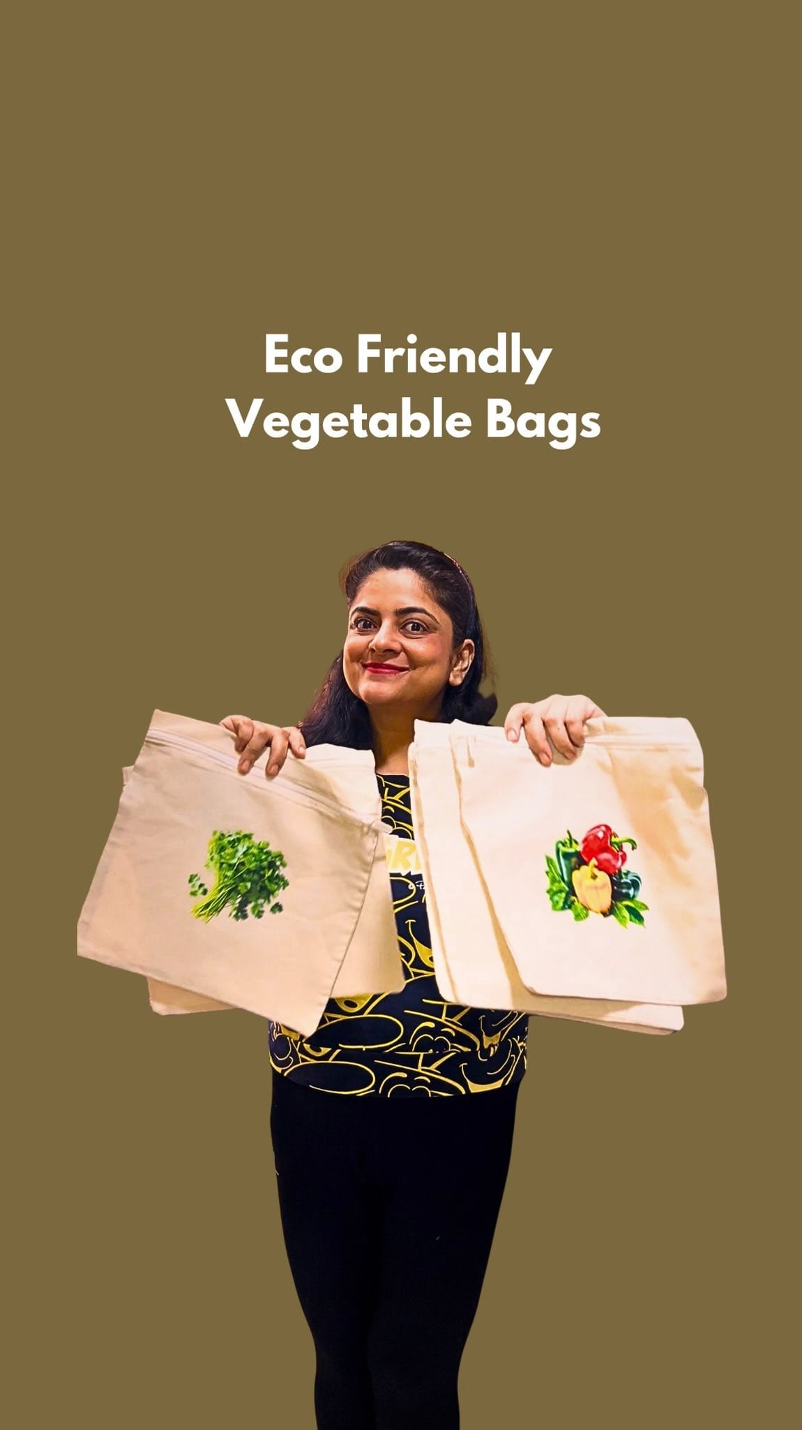Follow & Comment Bag
@flyingcarts.insta 
@mixedmedia_crafter_viral_finds 😎
Eco friendly Vegetable bags for storing vegetables in your fridge in a organised and eco friendly way . 
#vegetablebags #vegetablestoragebags #flyingcart #vegetablebagsforfridge #ecofriendly