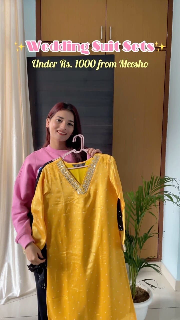 Wedding Outfits from Meesho💗