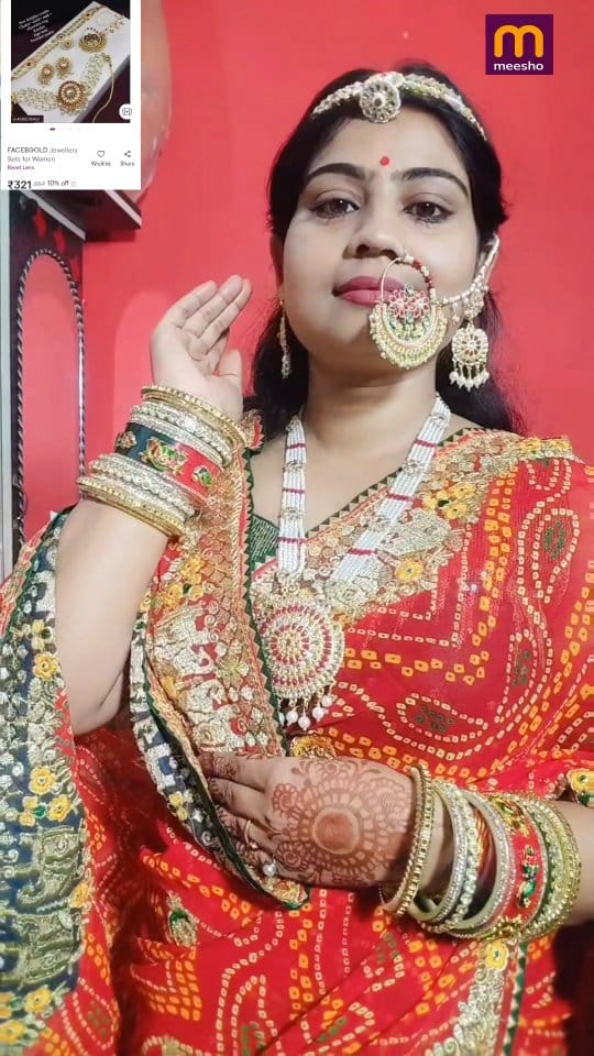 Comment down for jwellery set link 
#meesho #meeshofinds #meeshojwelleryhaul #meeshofestivefinds #meeshotrend  #wishlink #wishlinked