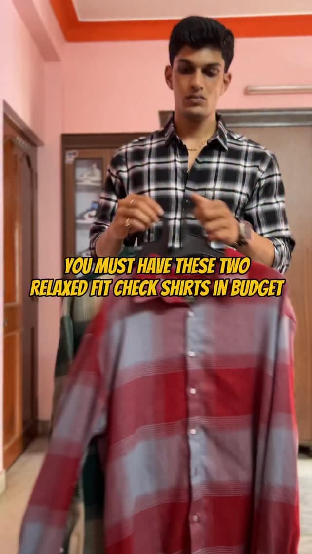 Comment down “ checks “ or share the reel to me to get your product links.
.
.
.
.
.
.
.
.
#shirts #myntrafashion #budget #outfits #grwm #baggyjeans #fashioninspo #checkshirt #fashionbloggers