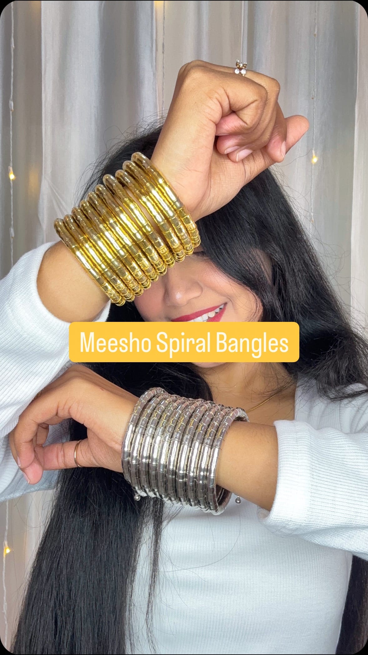 Comment for links
. 
.
.
meesho bangles,meesho bangles haul,meesho find golden viral spiral bangle,viral spiral bangles,viral meesho spiral bangles,meesho,viral meesho bangles,meesho spiral bangle,meesh viral spiral bangles for girls,viral bangle,golden spiral bangle,meesho bangles set,spiral bangles,meesho bangle,meesho viral bangles,viral spiral stack bracelet from meesho,spiral bangle meesho,meesho haul,bangles,viral spiral bangle,golden spiral bangles #myshopping #messho
.
.
.
.
#meeshoaesthetichomedecorhaul #meesho #bangles #viralreels