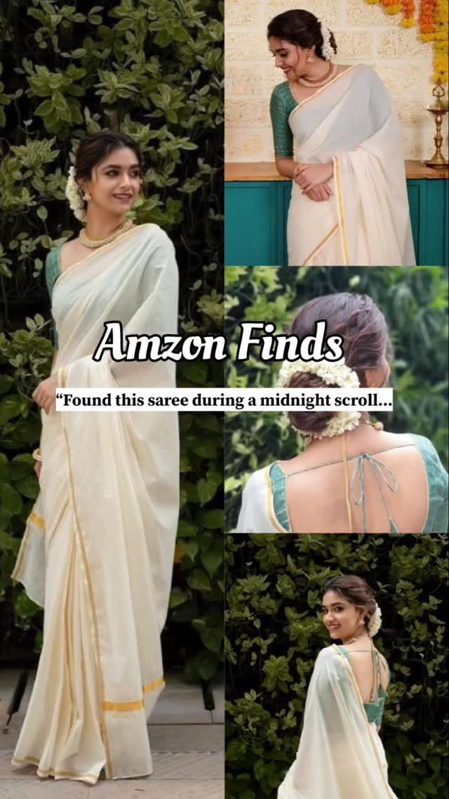 Follow & Comment for link 🖇️ 
.
.
#aesthetic #explore #aestheticstyle #trendyfashion #instagramreels #savingbox #saree #sareeunder500 #SareeNotSari #sareeoftheday #sale #meeshofashion #AmazonFashion