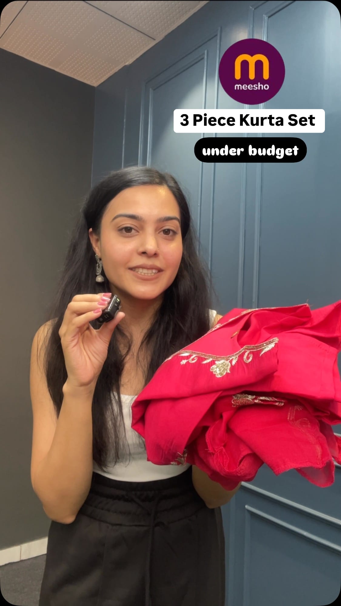 Comment For Link 🔗 
.
.
.
#kurtaset #meesho #meeshofinds #suitset #affordablefashion #explore #explorepage #trending #fyp #amazonfinds