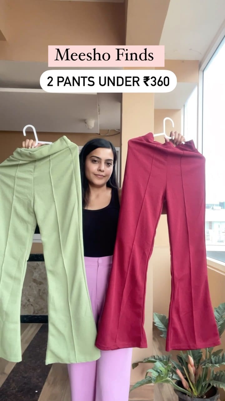 Meesho pants under 350