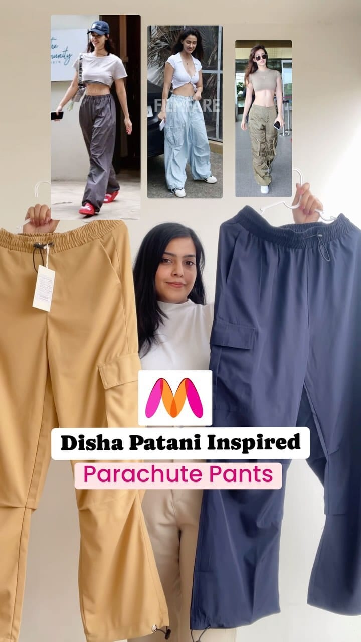 Disha Patani inspired parachute pants