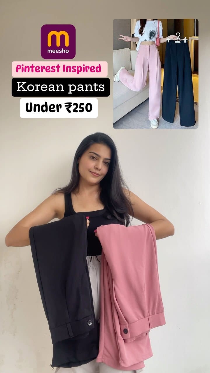 Comment ‘Link’ 🎀🔗
{ Meesho, Meesho Finds, Korean, Korean Pants }
.
.
.
.
.
.
.
#ExplorePage #Explore #Trending
#kurti #myntrafinds #MeeshoFinds #meeshodresses
#MyntraFinds #AmazonFinds #FlipkartFinds #jeans #korean #koreanoutfit #FYP #FashionReels #pinterestfinds #affordablefashion #koreanstyle  #koreanfashion #koreanpants #pants #jeans #bottomwear #pinterestinspired  #koreangirl #outfits #ootd #fashion