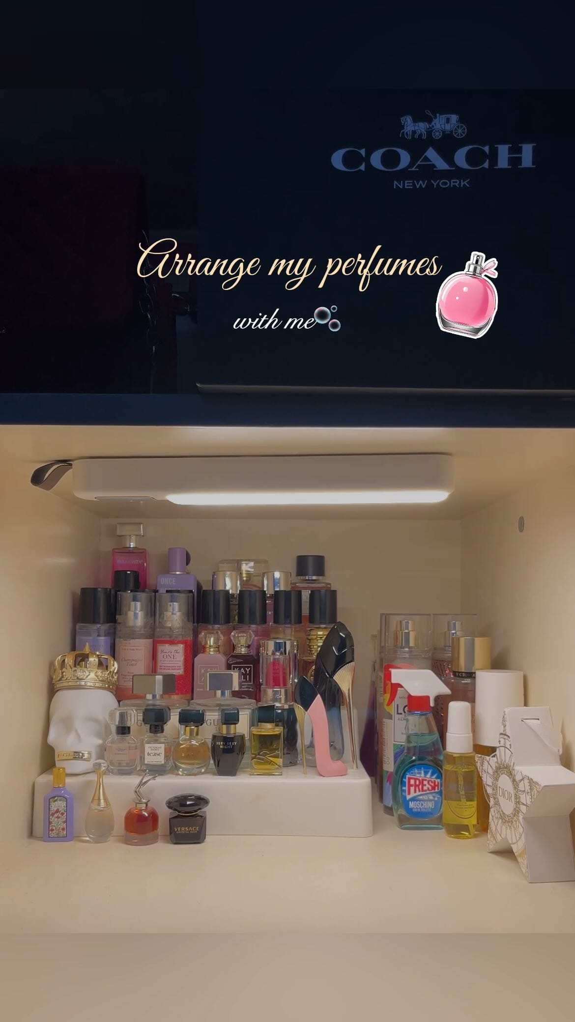 Comment for organiser 🔗😍Perfume lovers, rejoice! 🥰 Let’s get organized together! 💕 I’m obsessed with this perfume organiser - it’s a game-changer! 🤩 Help me declutter my fragrance collection and show me how you’d arrange your perfumes! 💫 Share your own perfume org hacks in the comments below! 💬 Save this post for inspiration and share it with a friend who loves perfumes as much as you do! 👯 #PerfumeOrganization #FragranceLovers #OrganizedLife